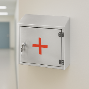 Armário de Primeiros Socorros em Inox
