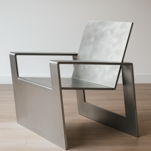 Cadeira Moderna em Inox