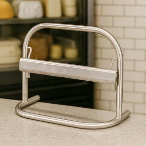 Suporte para Rolo de Charcutaria de Bancada em Inox