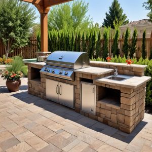 Cozinha Externa com Cobertura