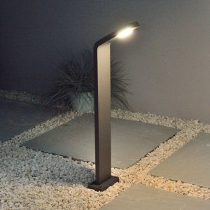 Candeeiro de Exterior em Inox com LED