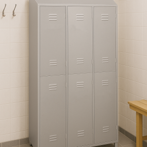 Cacifo 3×3 Portas Aço Inox 304L Ventilada