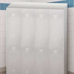 Cacifo 4×4 Portas Aço Inox 304L Ventilada