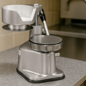 Prensa Manual para Hambúrguer Profissional em Inox