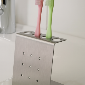 Suporte de Escovas de Dentes em Inox