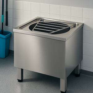 Vazadouro ao Pavimento em Aço Inoxidável